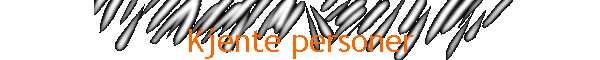 Kjente personer