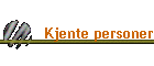 Kjente personer